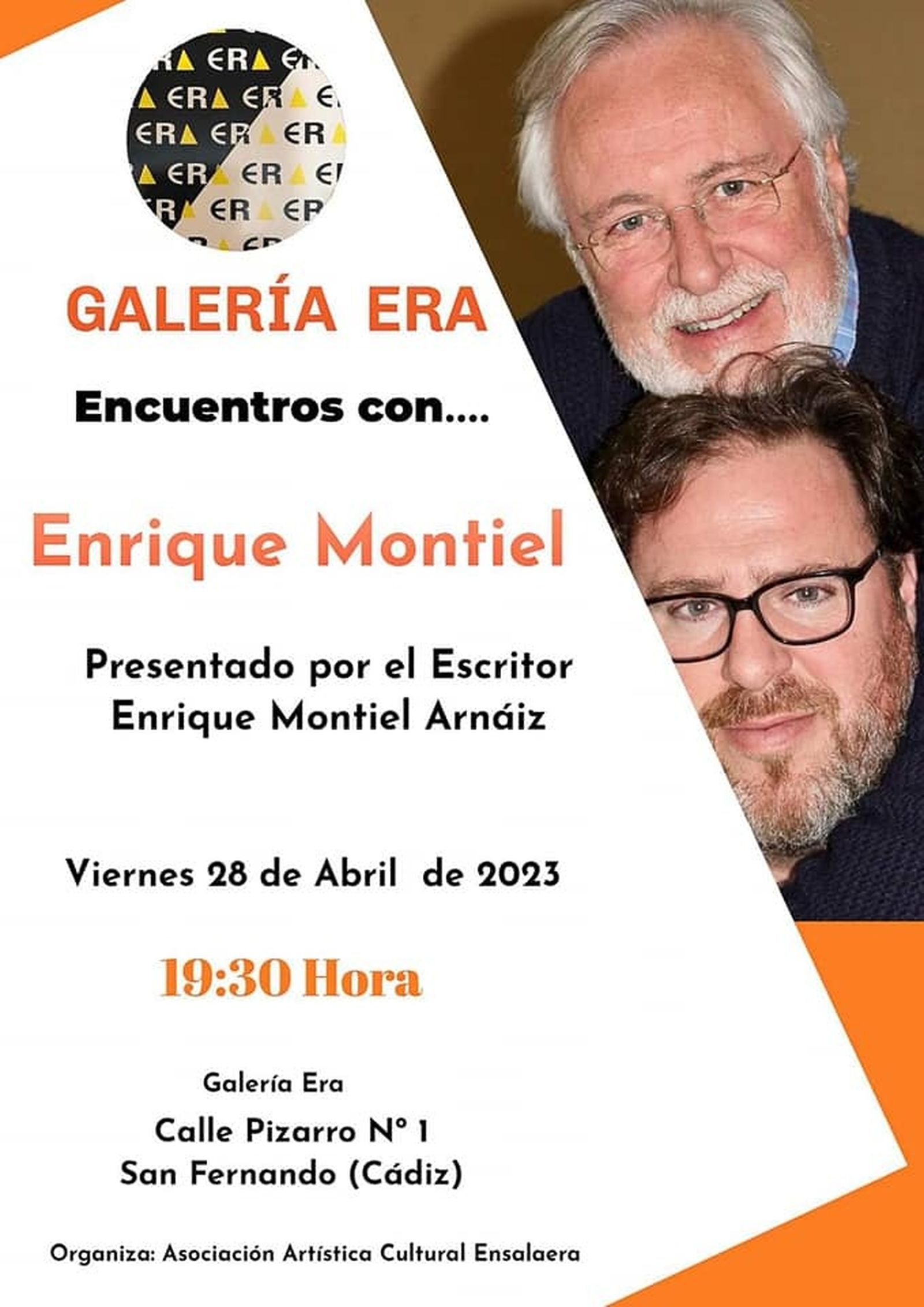 Encuentro con Enrique Montiel, padre e hijo, en la Sala ERA.