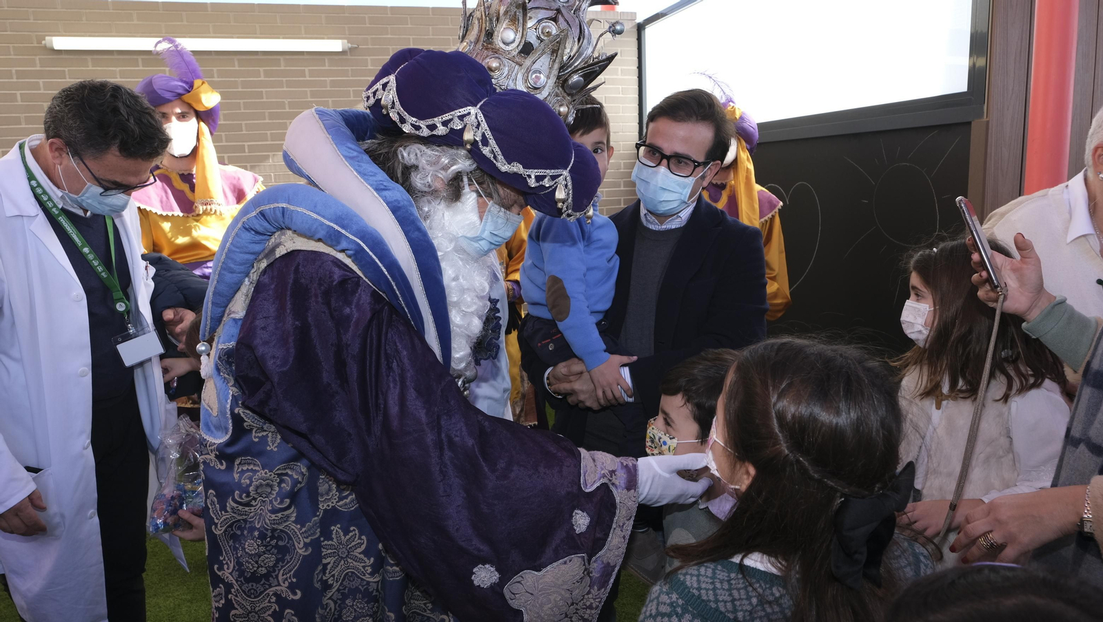 Los Reyes Magos en el Hospital Torrecárdenas de Almería
