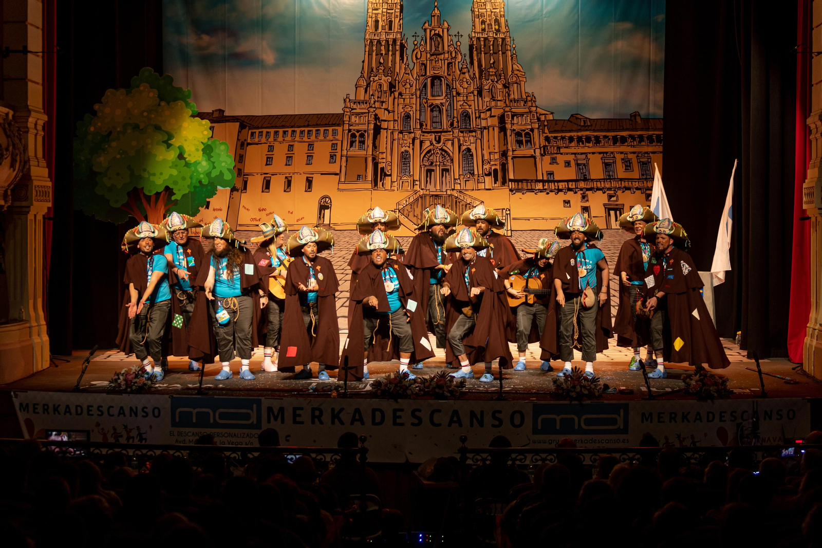 Imágenes de la primera jornada del concurso del Carnaval Colombino 2023