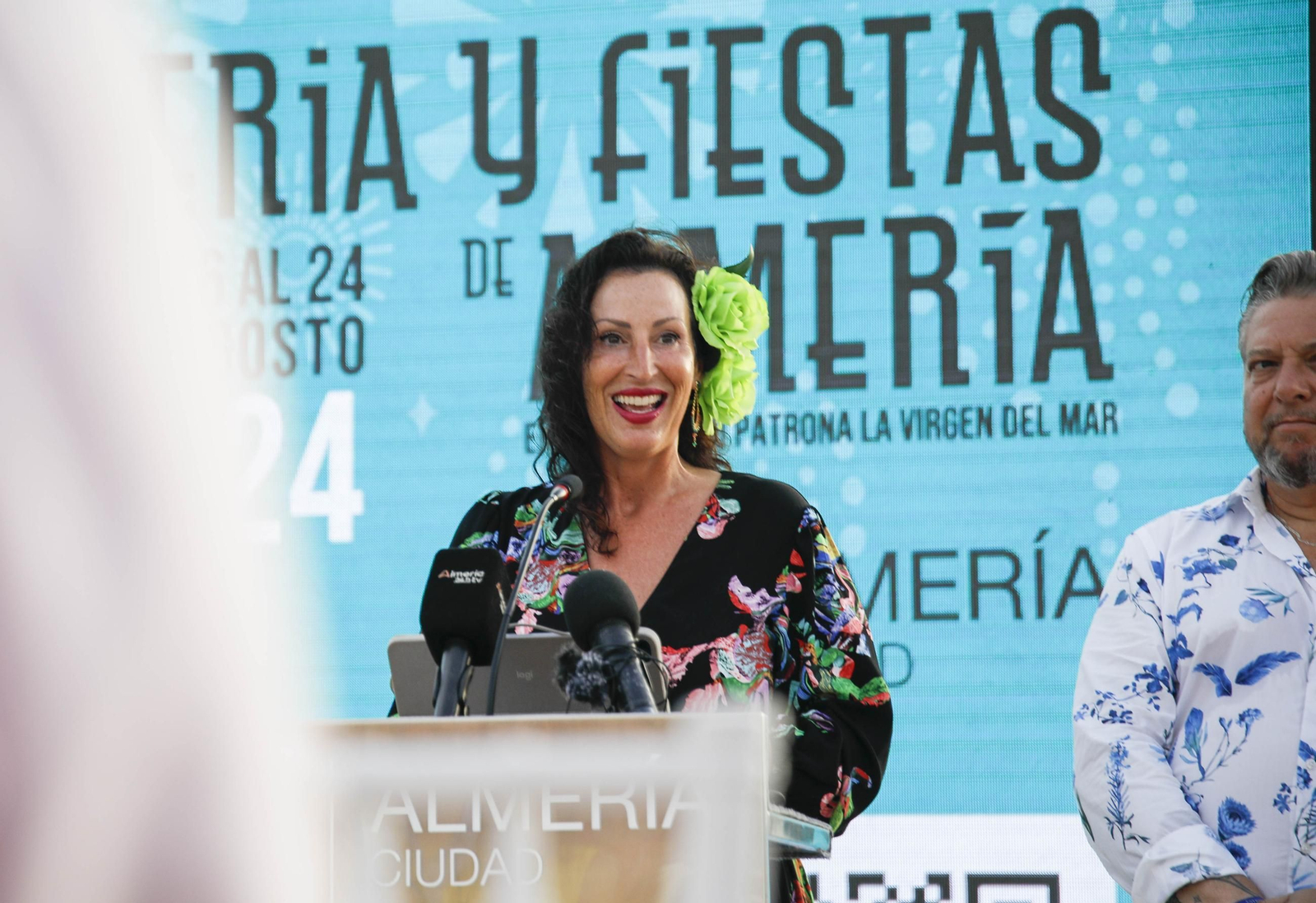 Presentación de la Feria de Almería 2024 en honor de la Virgen del Mar, en imágenes