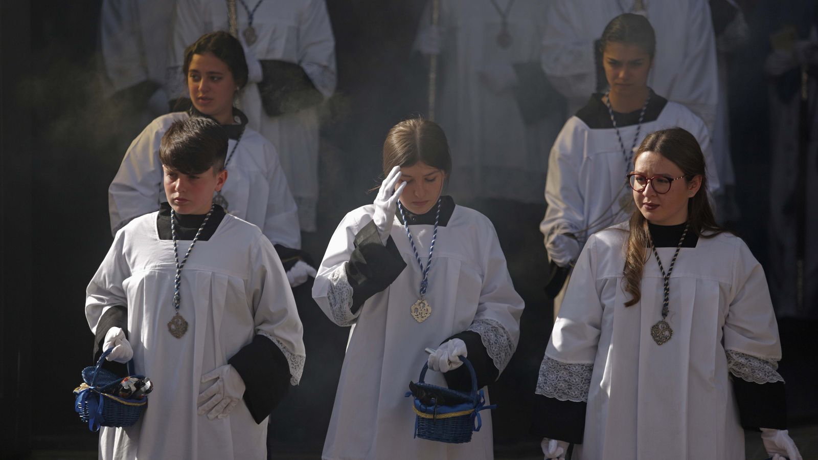 Fotos del Domingo de Ramos en Algeciras: Oración en el Huerto