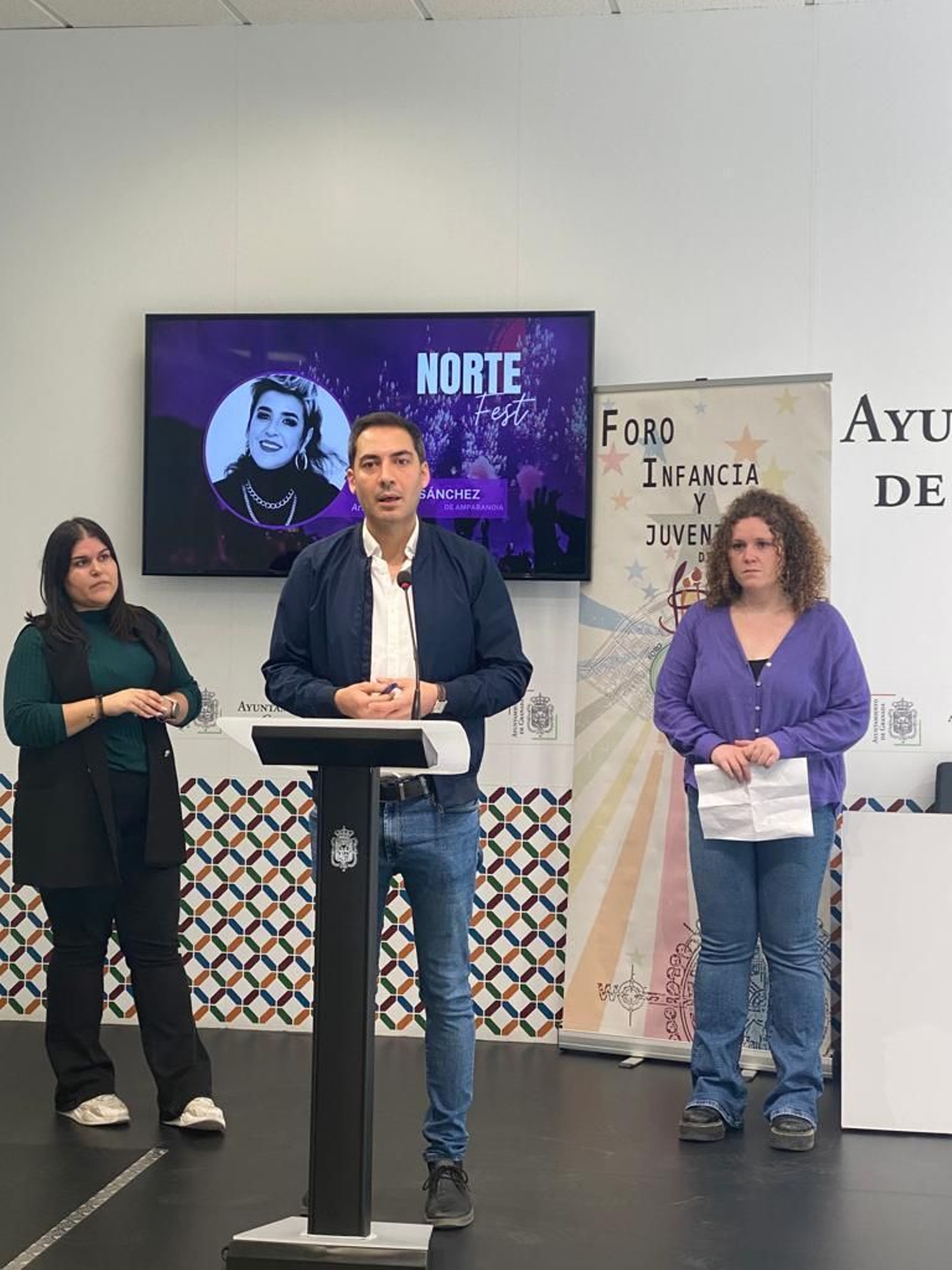 Eduardo Castillo durante la presentación del nuevo festival.