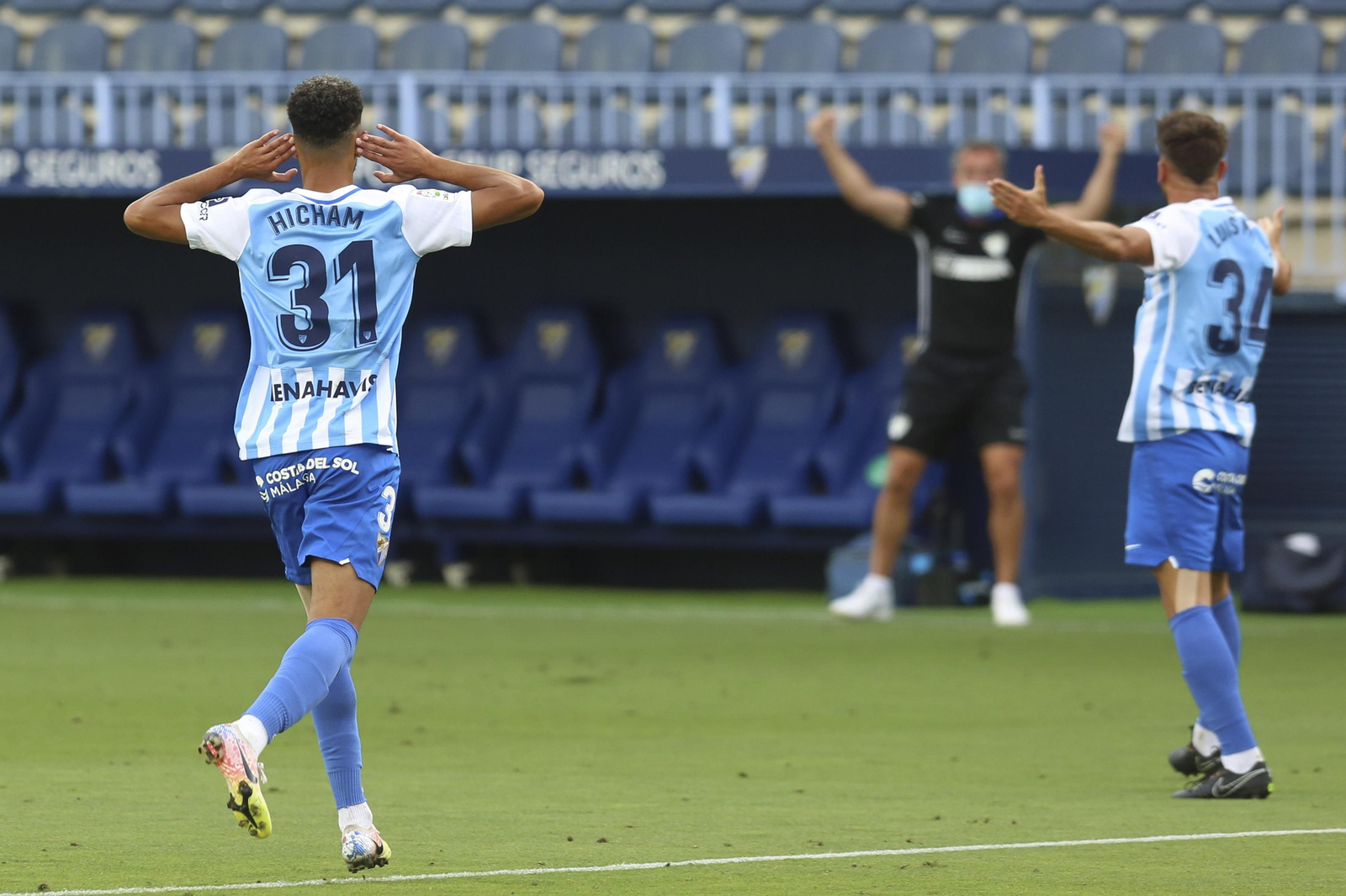 Las fotos del Málaga CF-Dépor
