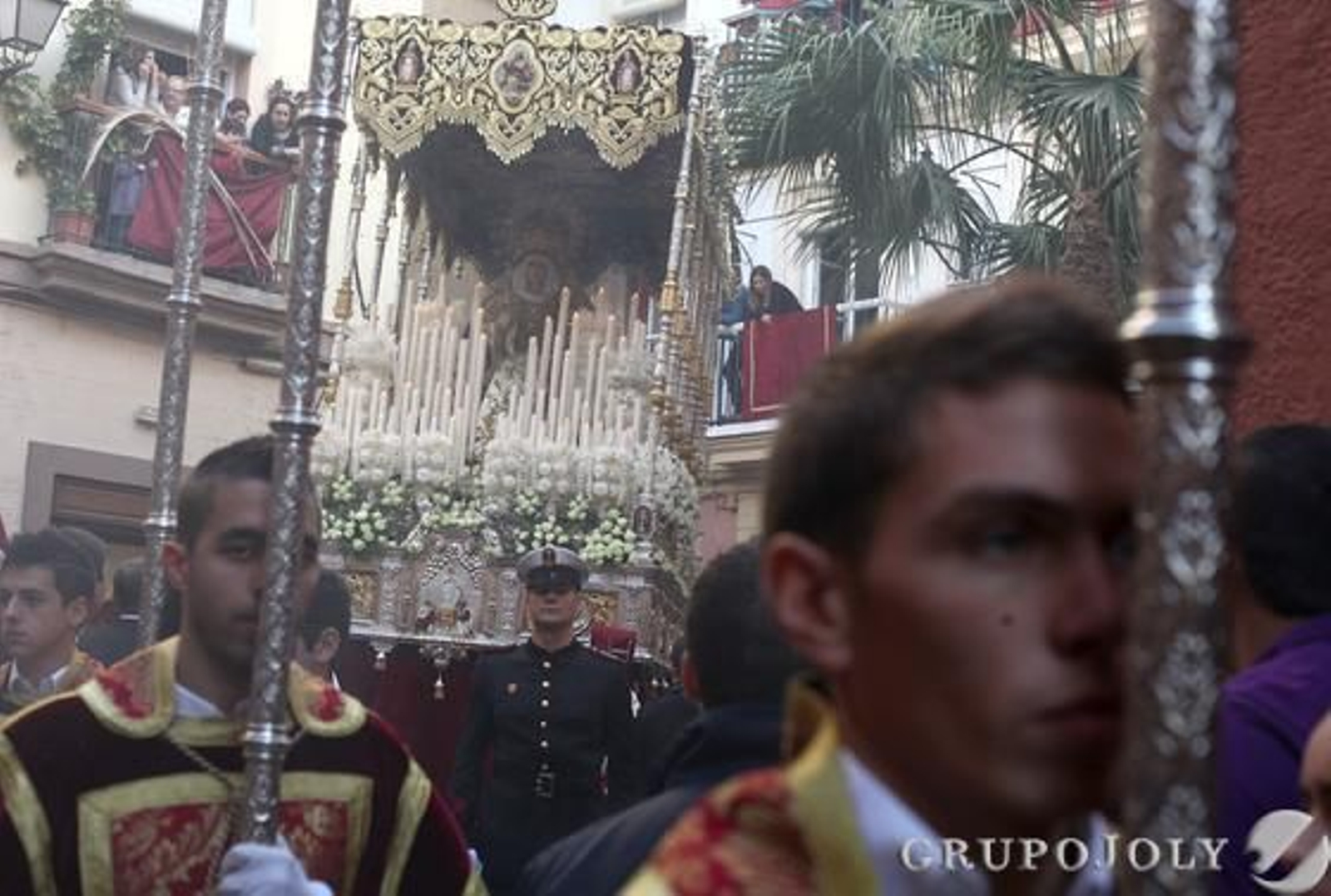 Venerable, Mercedaria y Lasaliana Cofradía de Penitencia de Nuestro Padre Jesús de la Sentencia y Nuestra Señora del Buen Fin. 

Foto: Jesus Marin