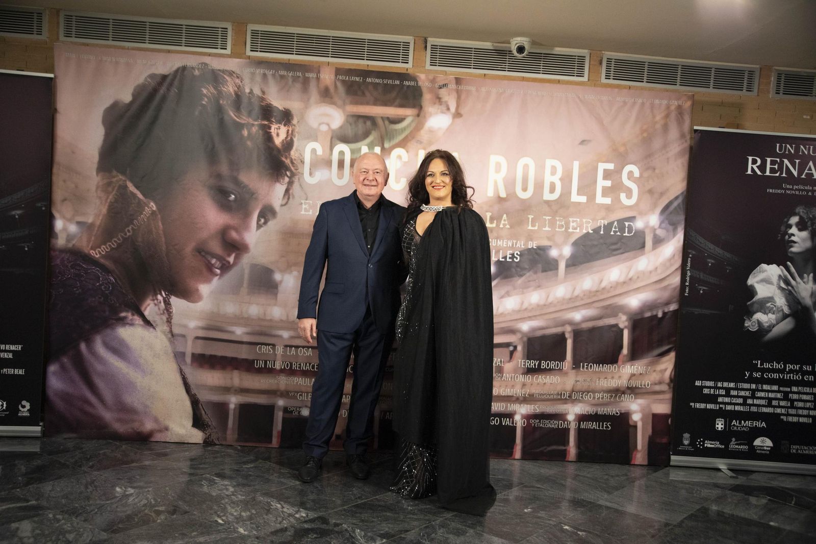 El estreno en Almería del largometraje documental "Concha Robles", en imágenes