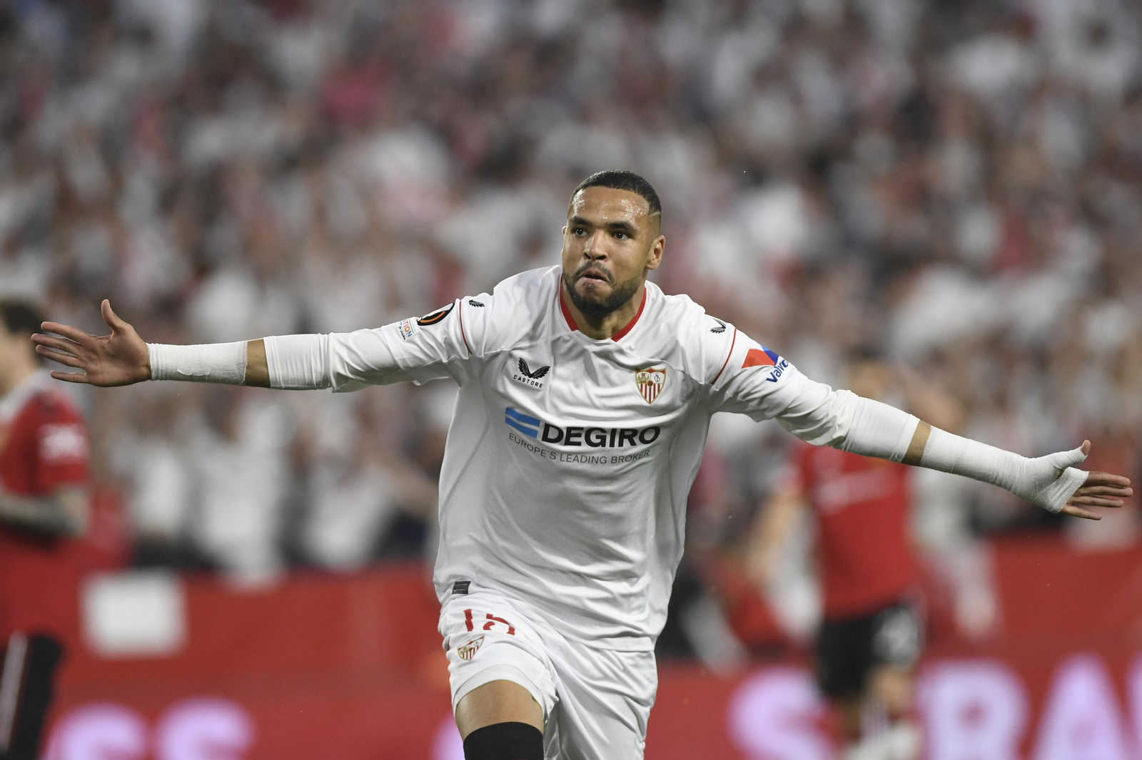 Las fotos del Sevilla-Manchester