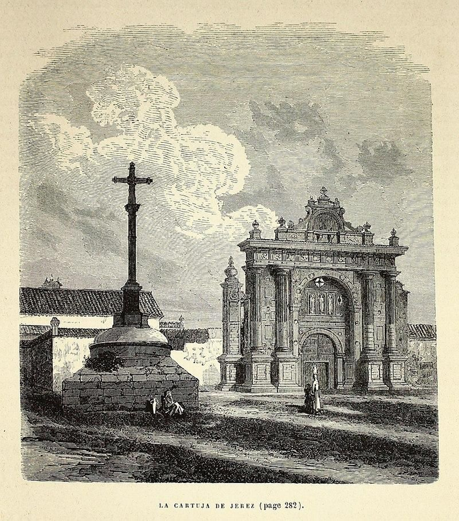 La Cartuja de Jerez por Gustave Doré.