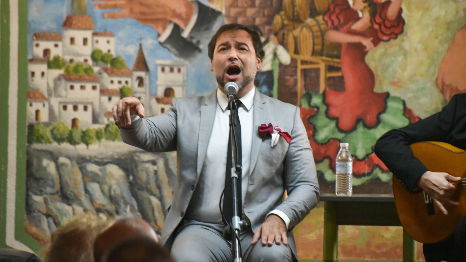 La clausura del Congreso Flamenco Antonio 'El Chaqueta' en La Peña Flamenca Cultural Linense