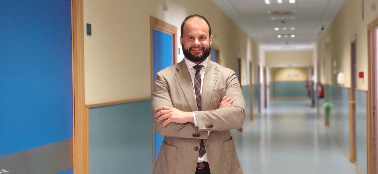 El nuevo director gerente del Hospital Victoria Eugenia, de Cruz Roja, Luis Luengo.