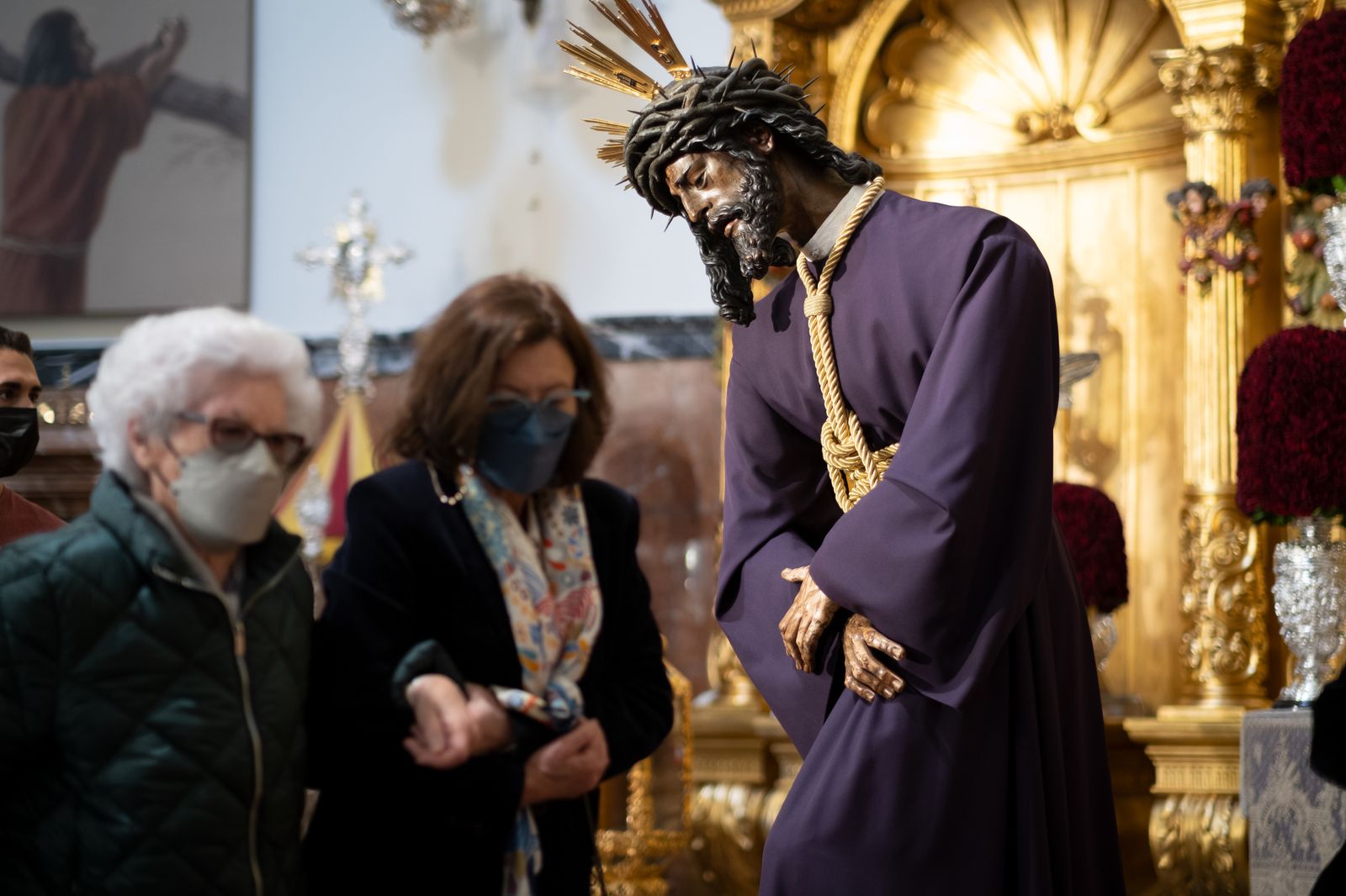 Las imágenes de la veneración al Señor del Gran Poder