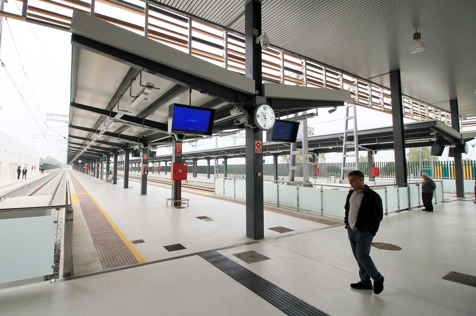 Imágenes de la nueva estación de tren en Huelva