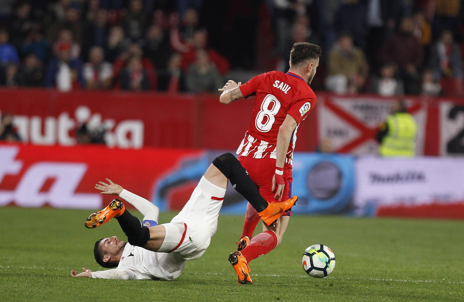 Las imágenes del Sevilla-Atlético de Madrid