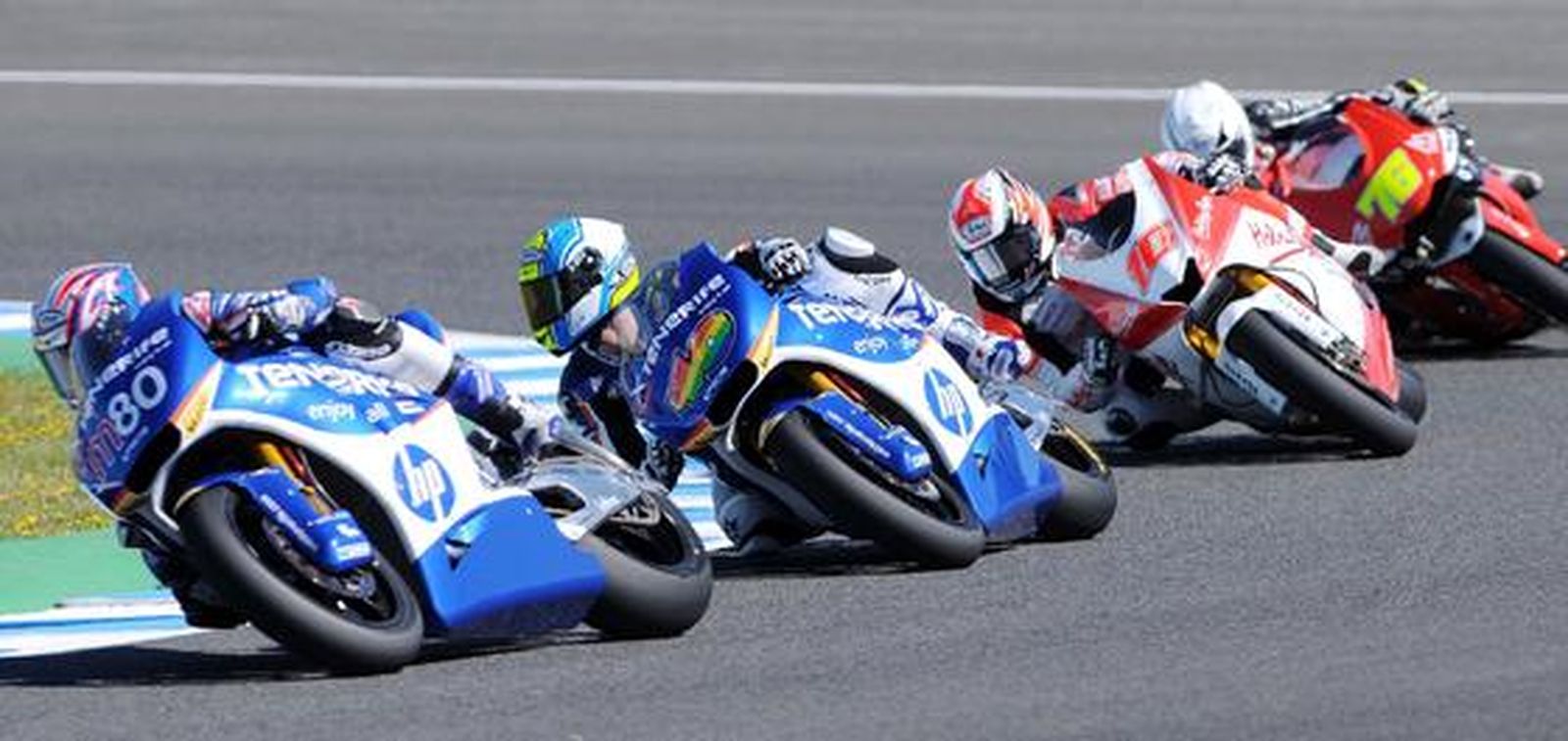 Tamizawa impide el pleno español en los entrenamientos oficiales del Gran Premio de España de Motociclismo, con ´poles´ para Pedrosa en MotoGP y Márquez en 125cc

Foto: Juan Carlos Toro/ Manuel Aranda