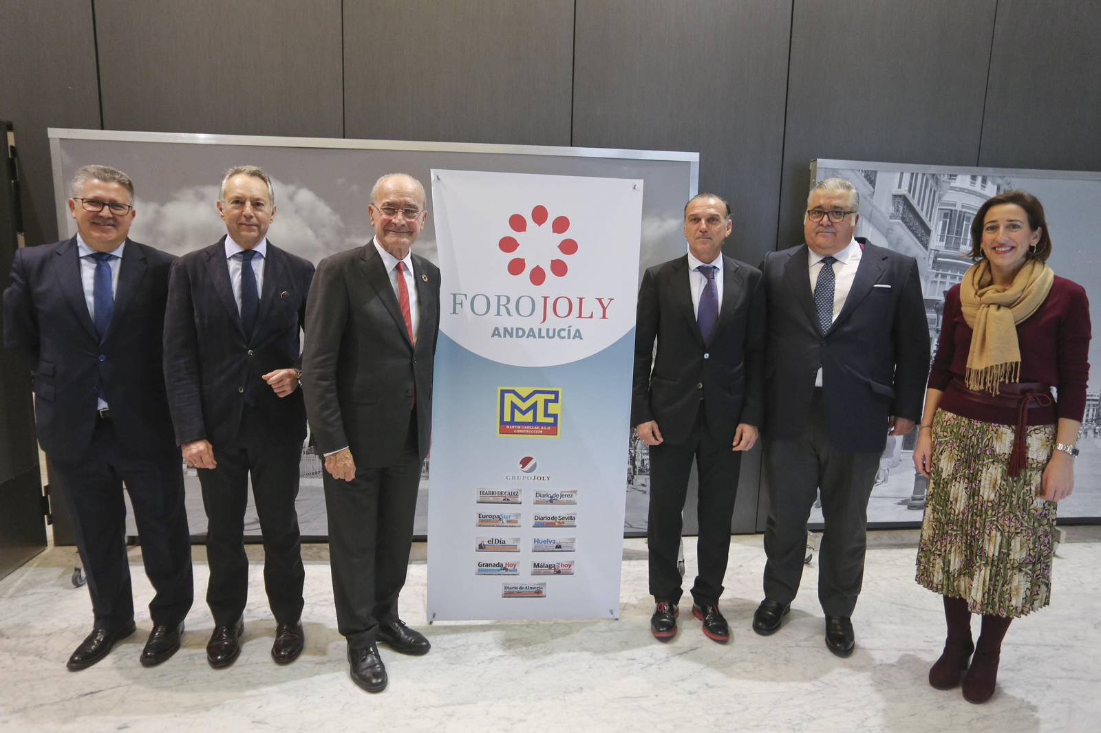 Fotos del Desayuno informativo Grupo Joly con el alcalde de Málaga