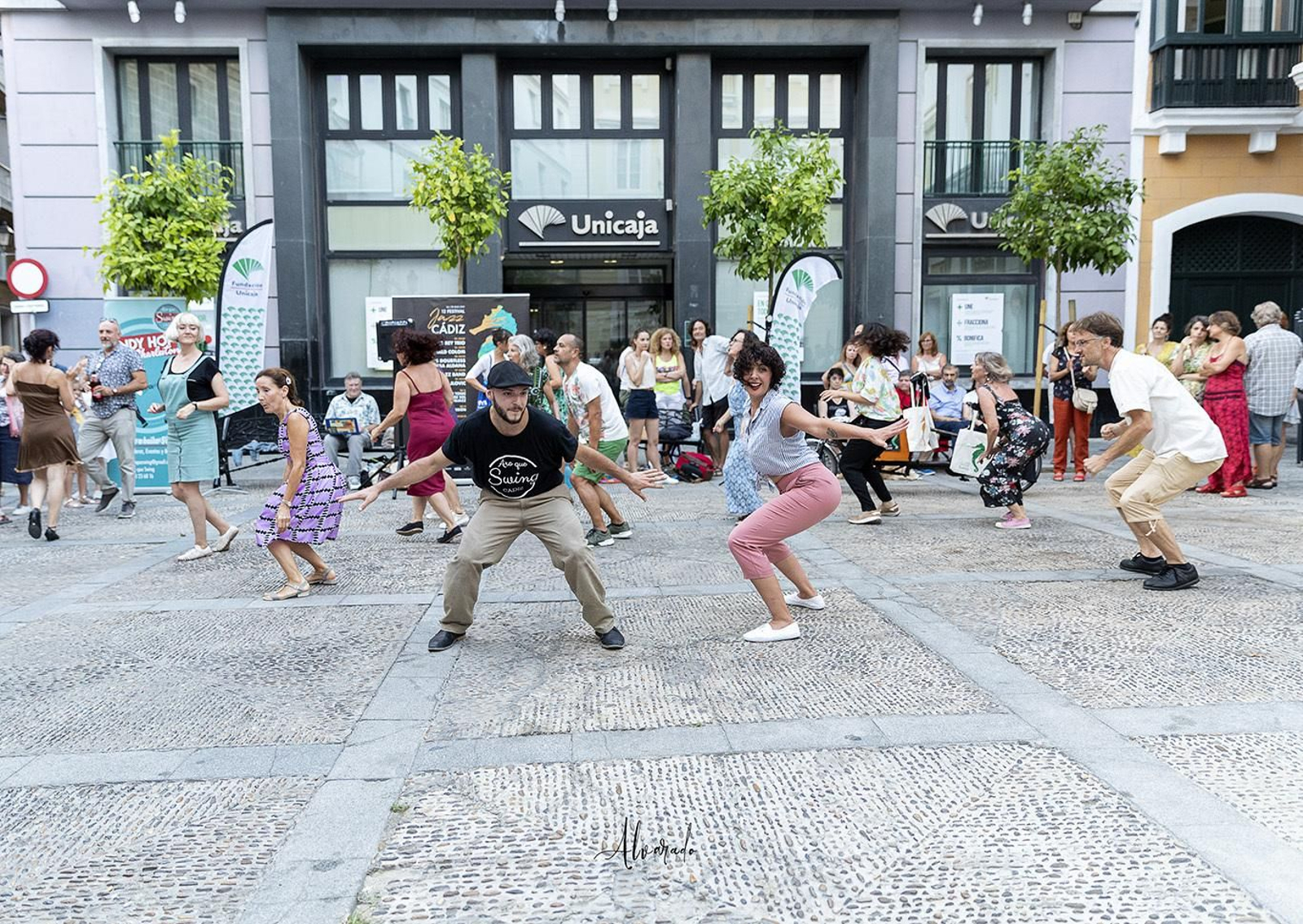 Aro que Swing, este domingo en la plaza de San Agustín.