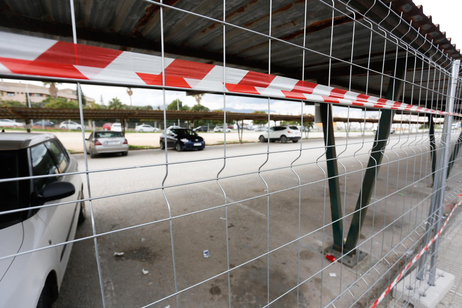 Las fotos de las obras del nuevo aparcamiento del Hospital Punta de Europa de Algeciras