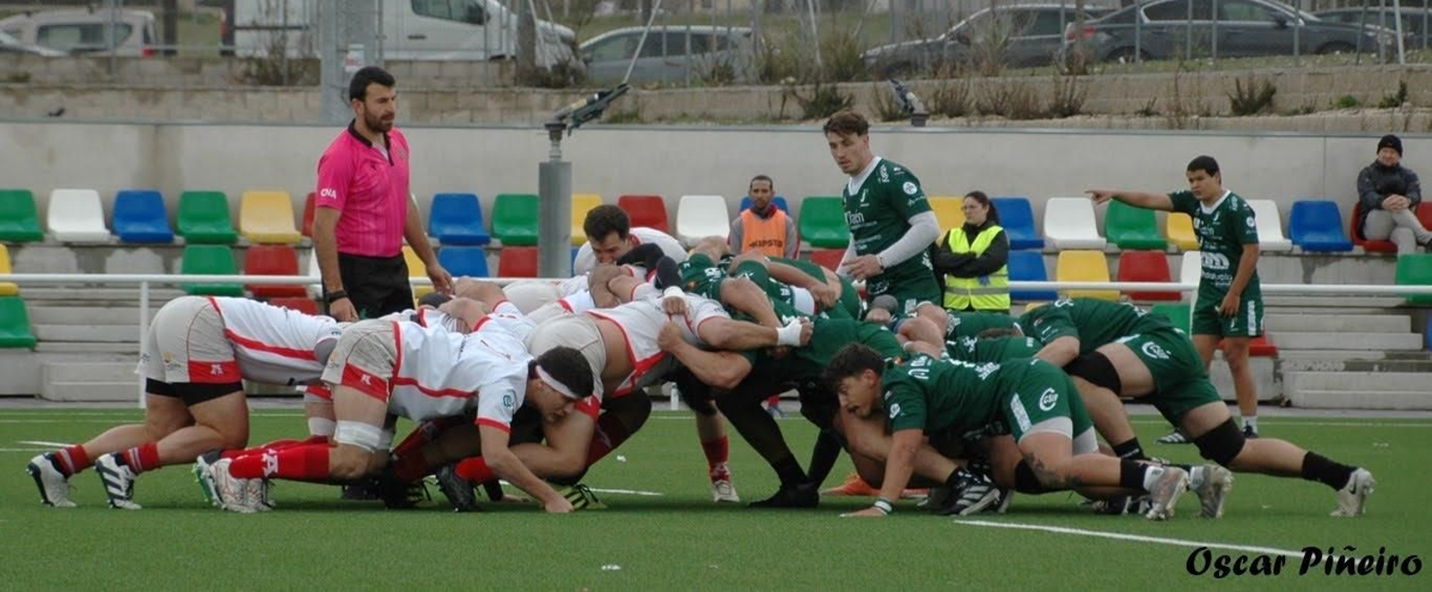 Jaén Rugby dominó las melés en el choque ante los 'arquitectos'.