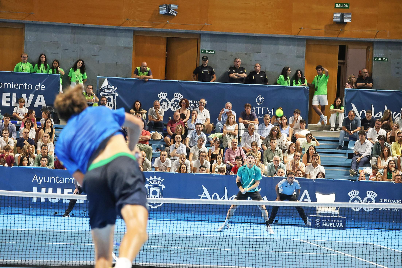 Imágenes de la final masculina de la Copa del Rey de tenis entre Daniil Medvedev y Alejandro Davidovich