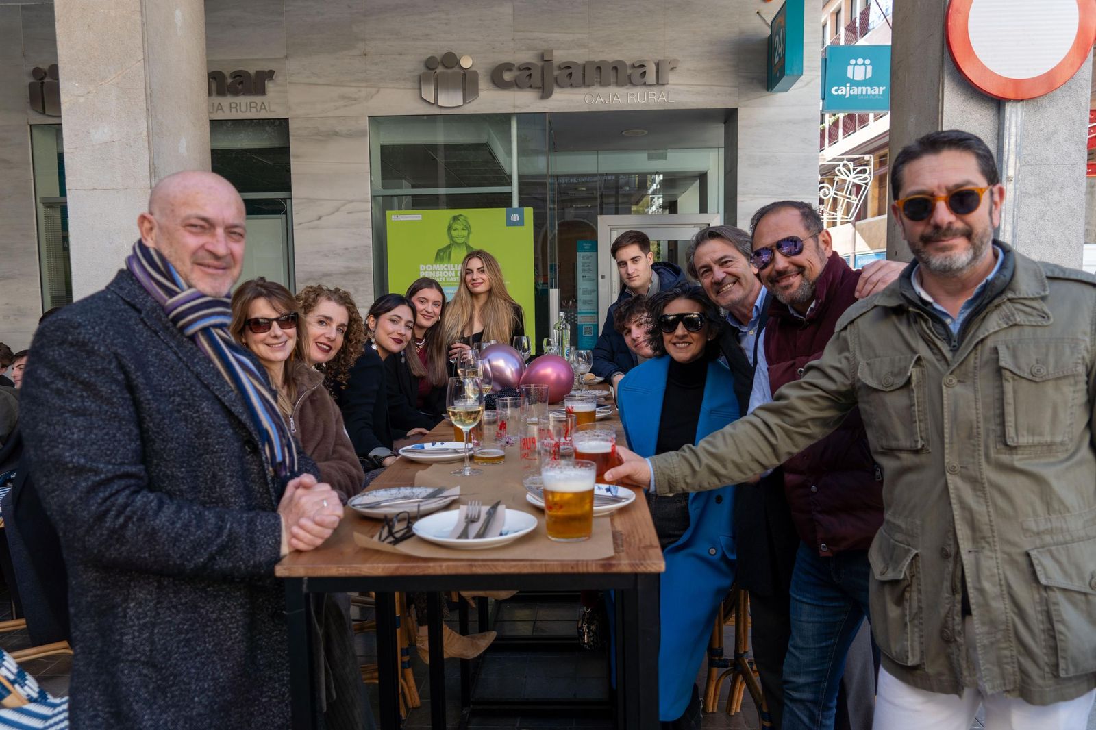 Imágenes de la fiesta del 31 de diciembre en las calles de Huelva