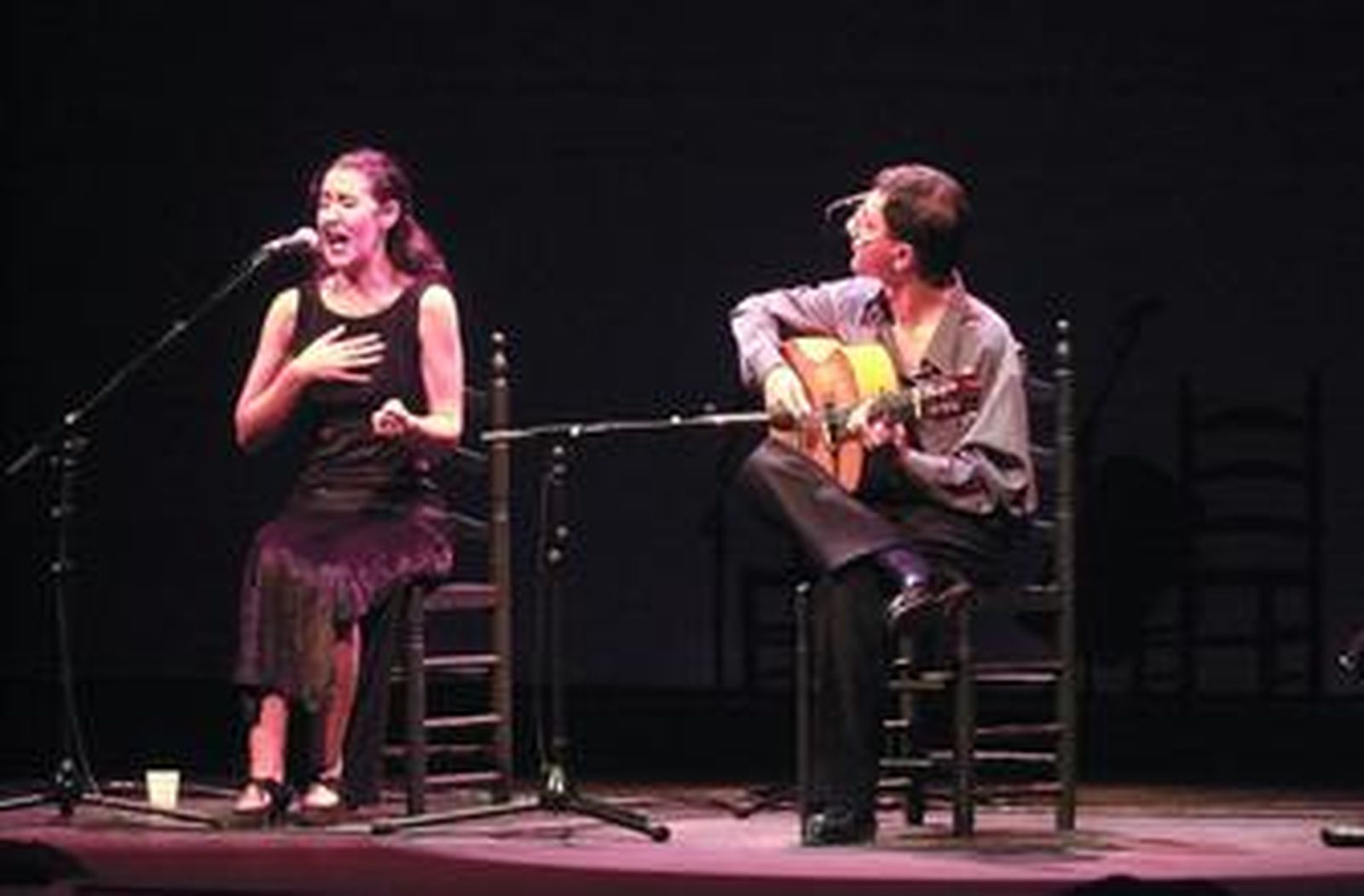 La cantaora de flamenco Rocío Alcalá, que estará en el congreso de Antequera el 4 de septiembre, en una actuación reciente.