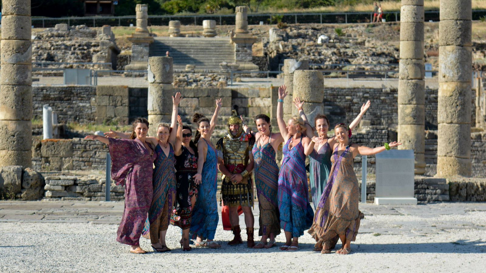 I Jornadas de recreacion historicas  Baelo Romanorum, la Baelo de los romanos.
