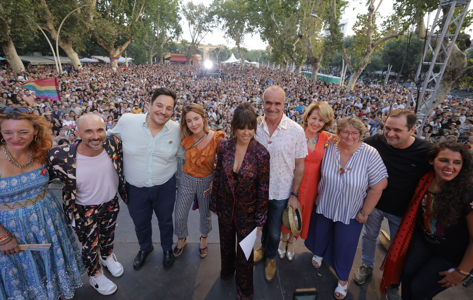 Pregón del Orgullo Gay Sevilla 2023, todas las imágenes