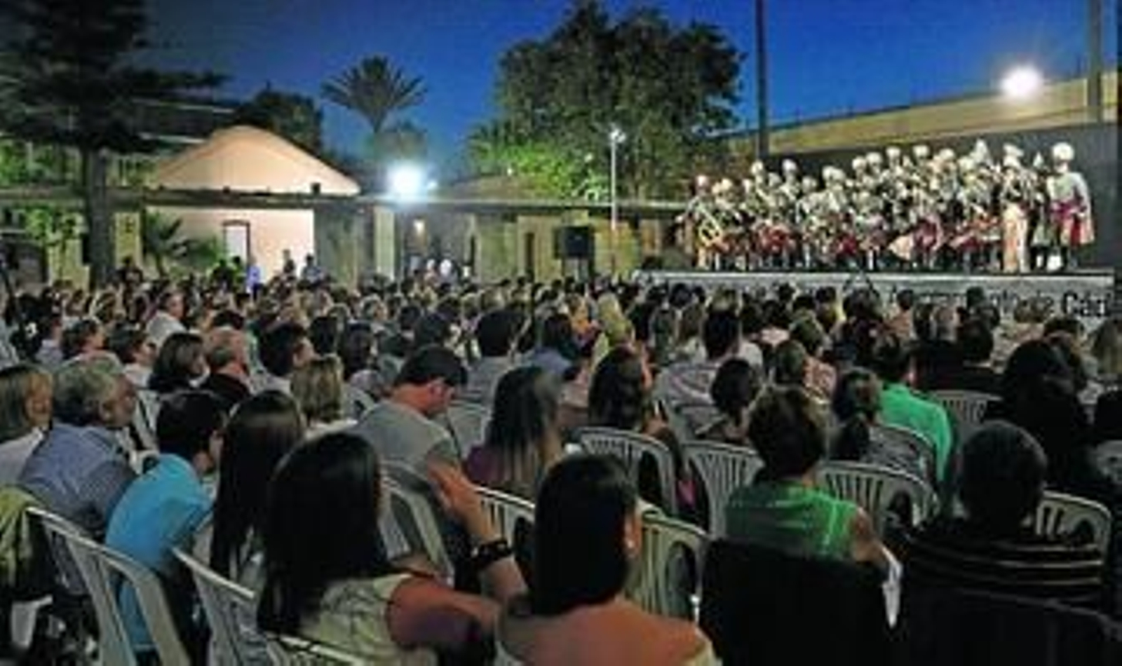 El coro 'Los dictadores' canta en la edición de 'Me Río de Janeiro' de 2014.