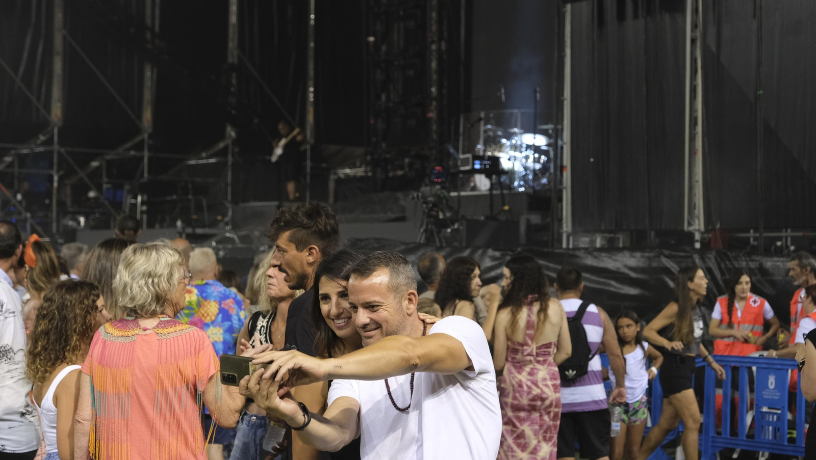 David Bisbal arrasa en su concierto de Roquetas de Mar