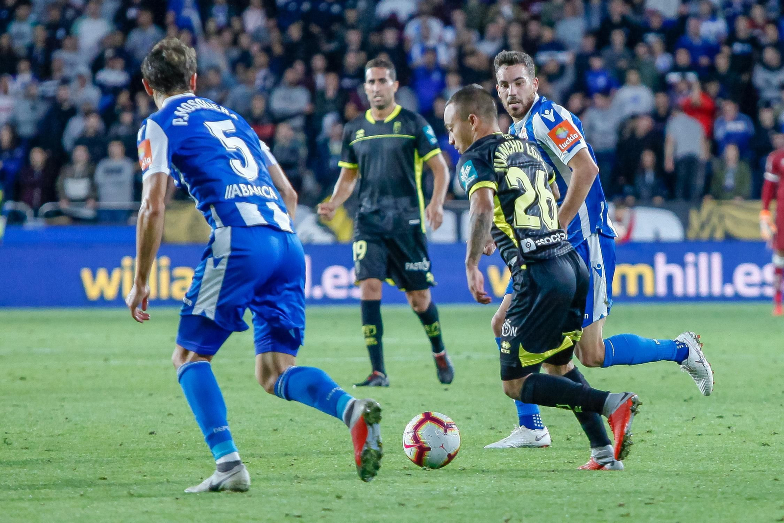 El Deportivo de La Coruña-Granada CF, en imágenes