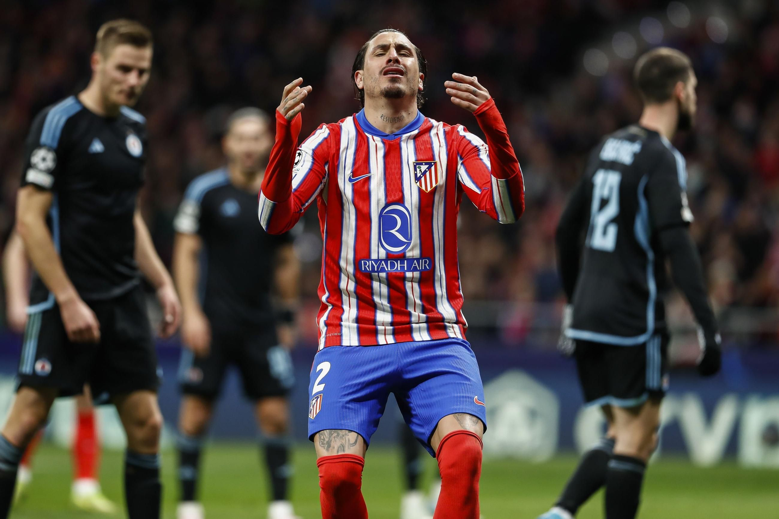 Las fotos del Atlético de Madrid - Slovan de Bratislava