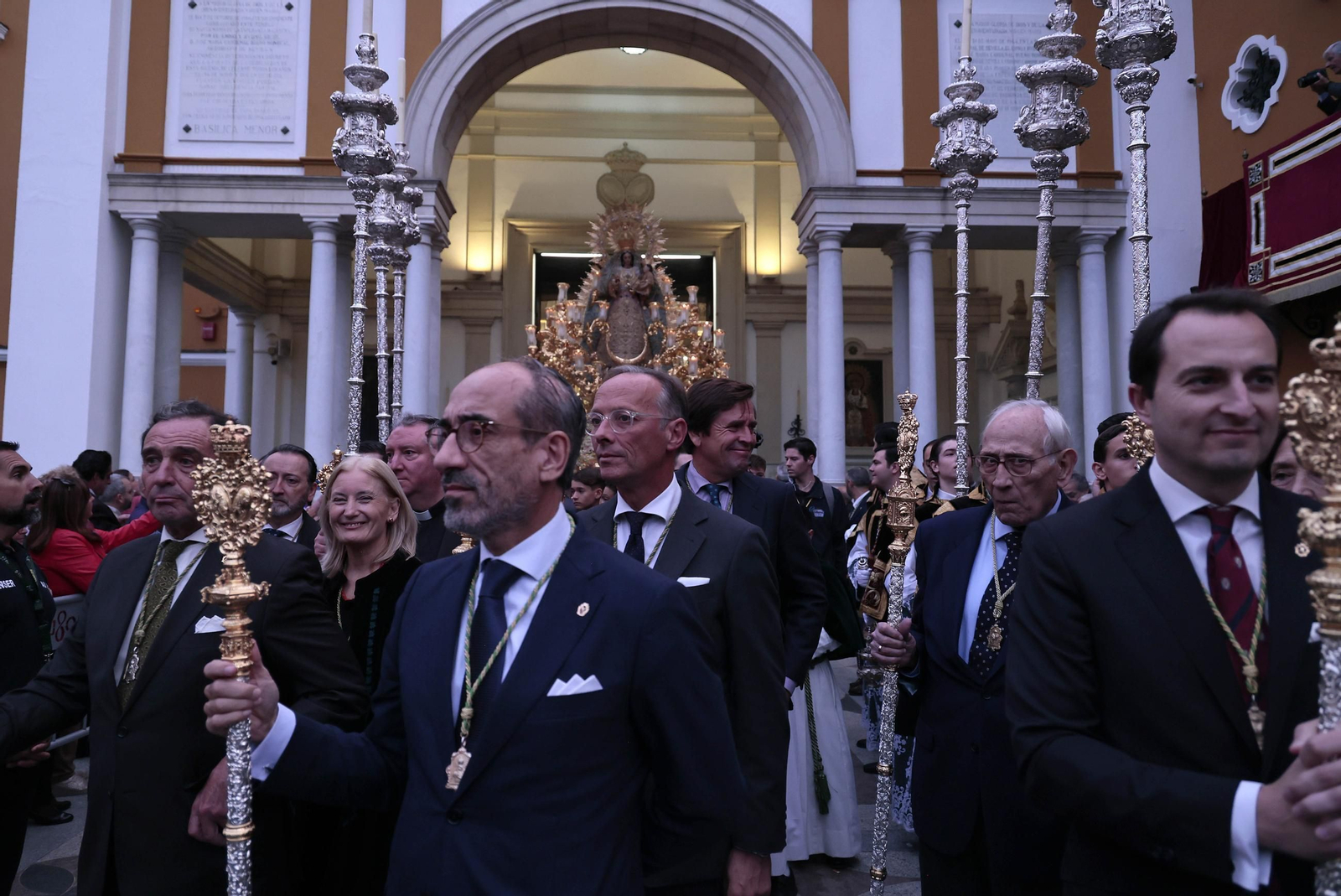 Las imágenes de la procesión de la Virgen del Rosario