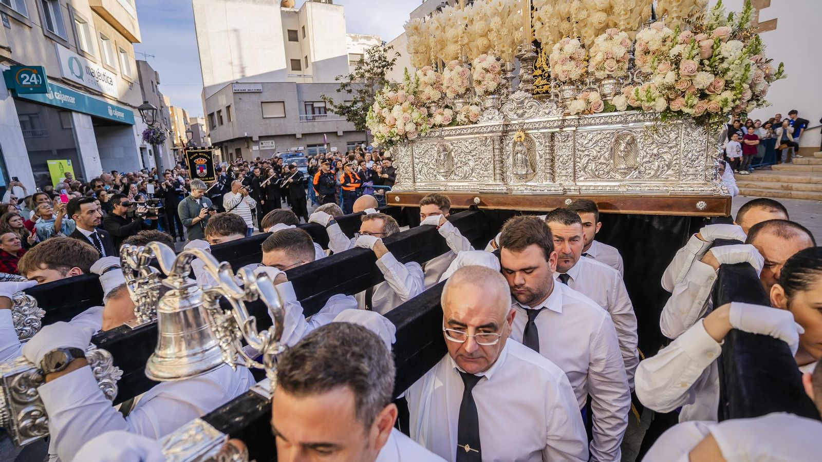 El Viernes Santo en la Semana Santa de Roquetas de Mar 2025