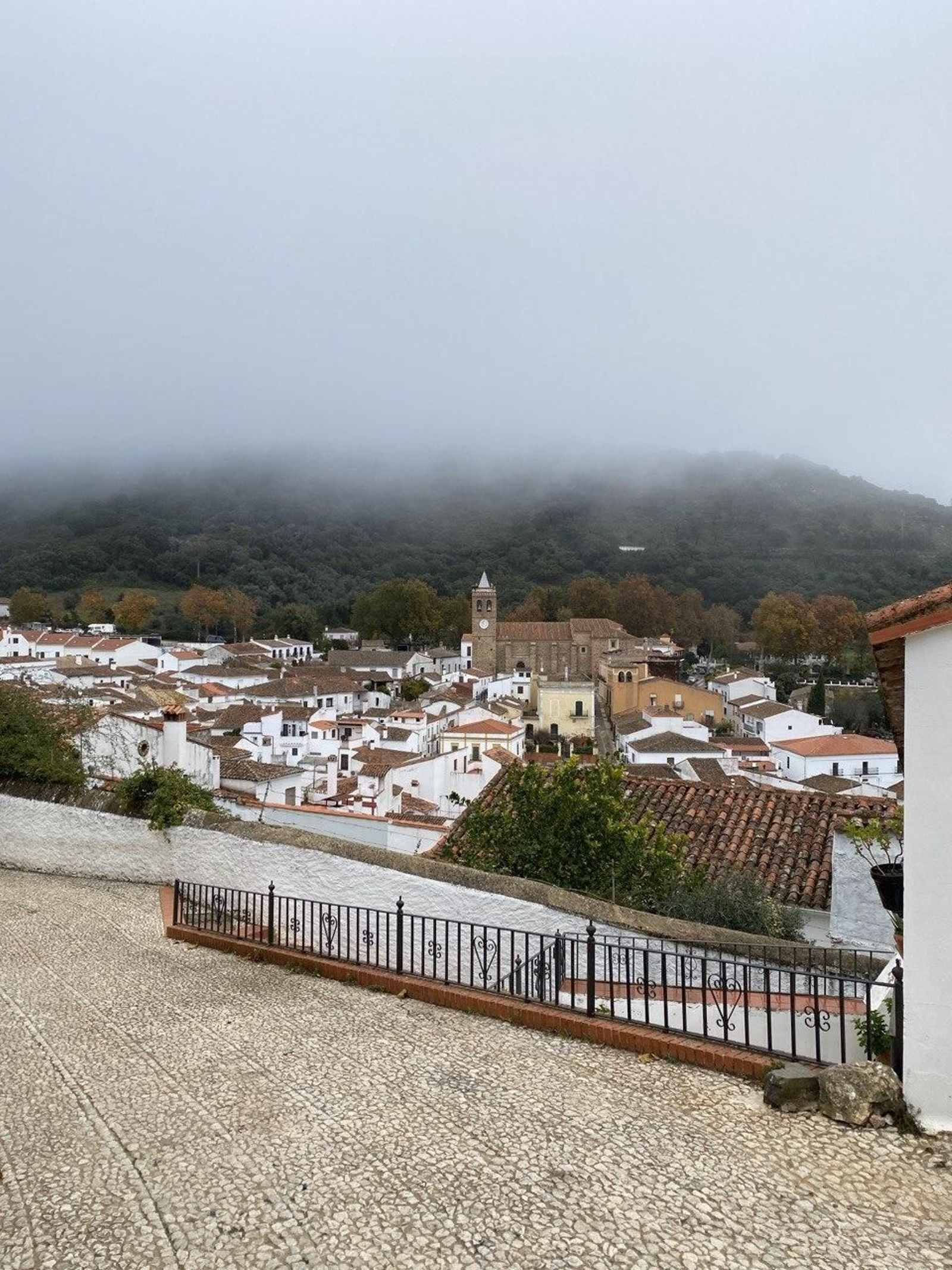 Vistas desde la Mezquita de Almonaster la Real