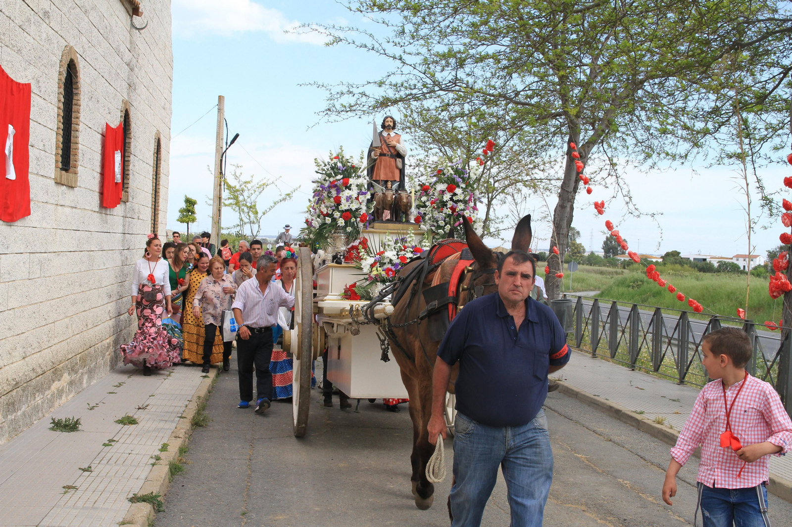Imágenes de la romería de la Ribera