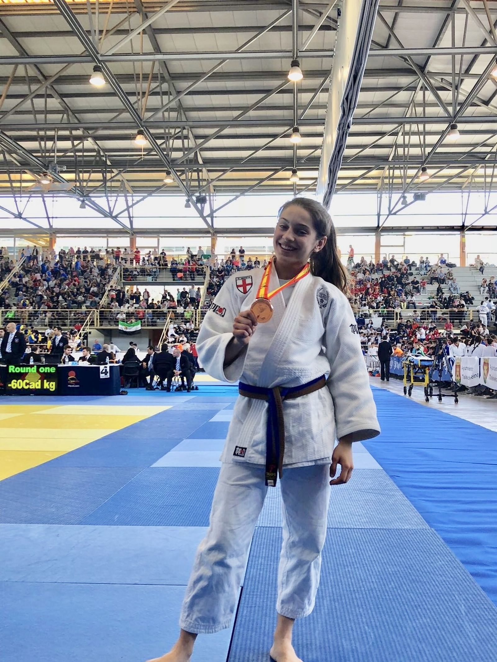 Clara Domingo logra bronce en el Campeonato de España Escolar de Judo