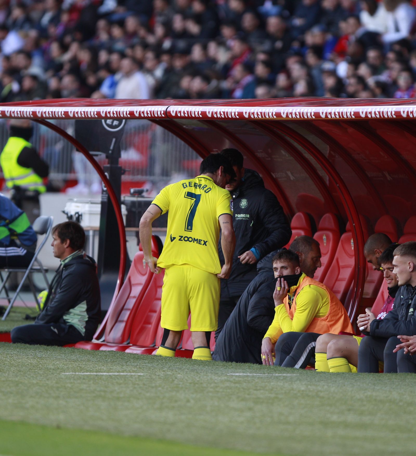 Imágenes de la derrota de la U.D. Almería ante el Villarreal por 0 a 2