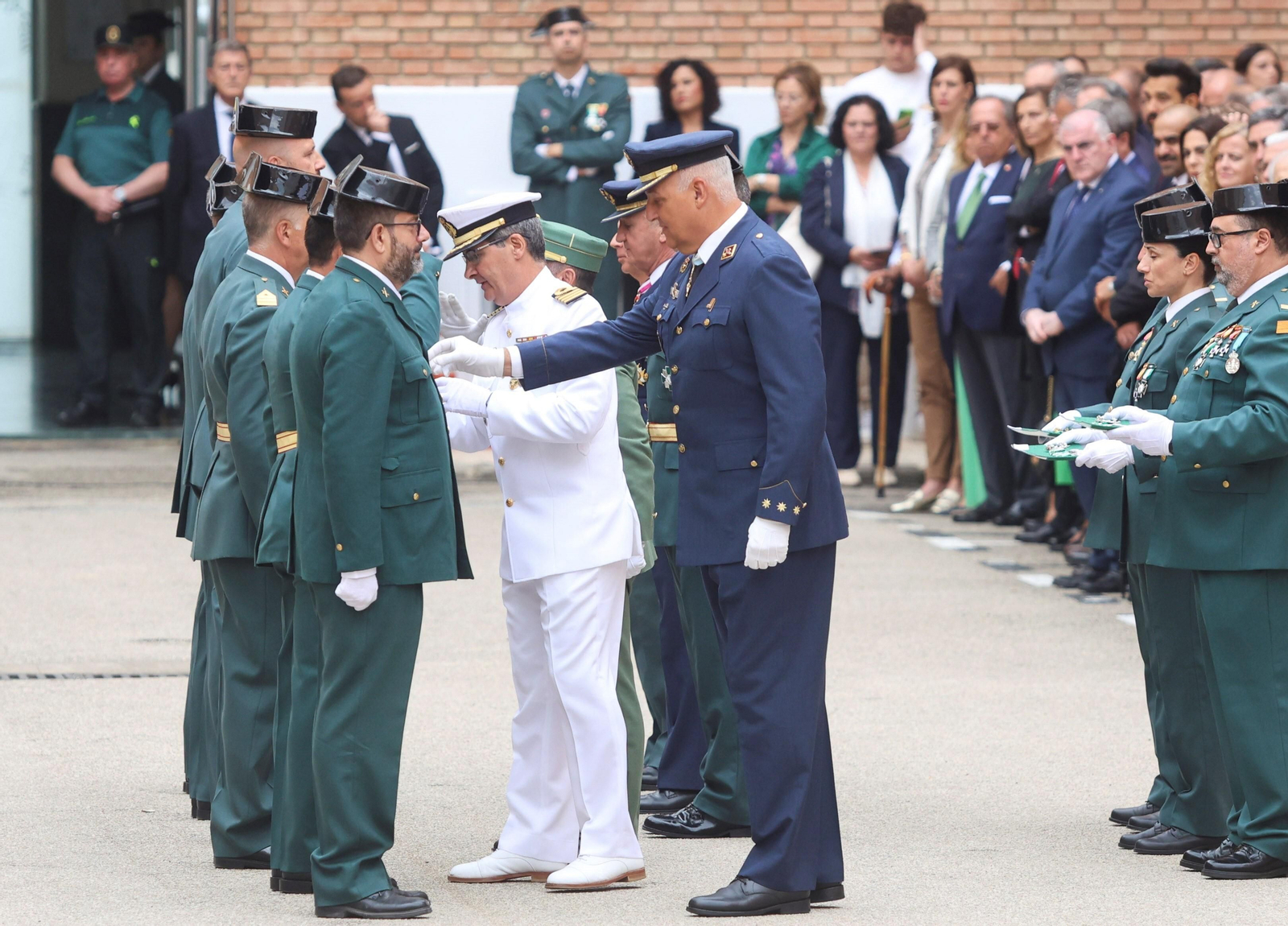 La Guardia Civil de Málaga homenajea a los agentes retirados en su 179 aniversario