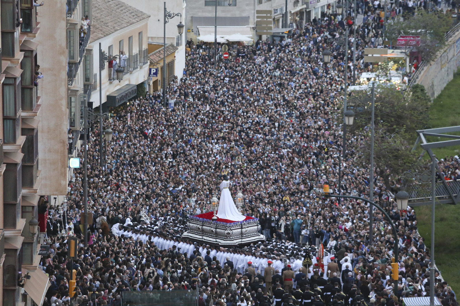Las fotos del Cautivo, en el Lunes Santo de Málaga