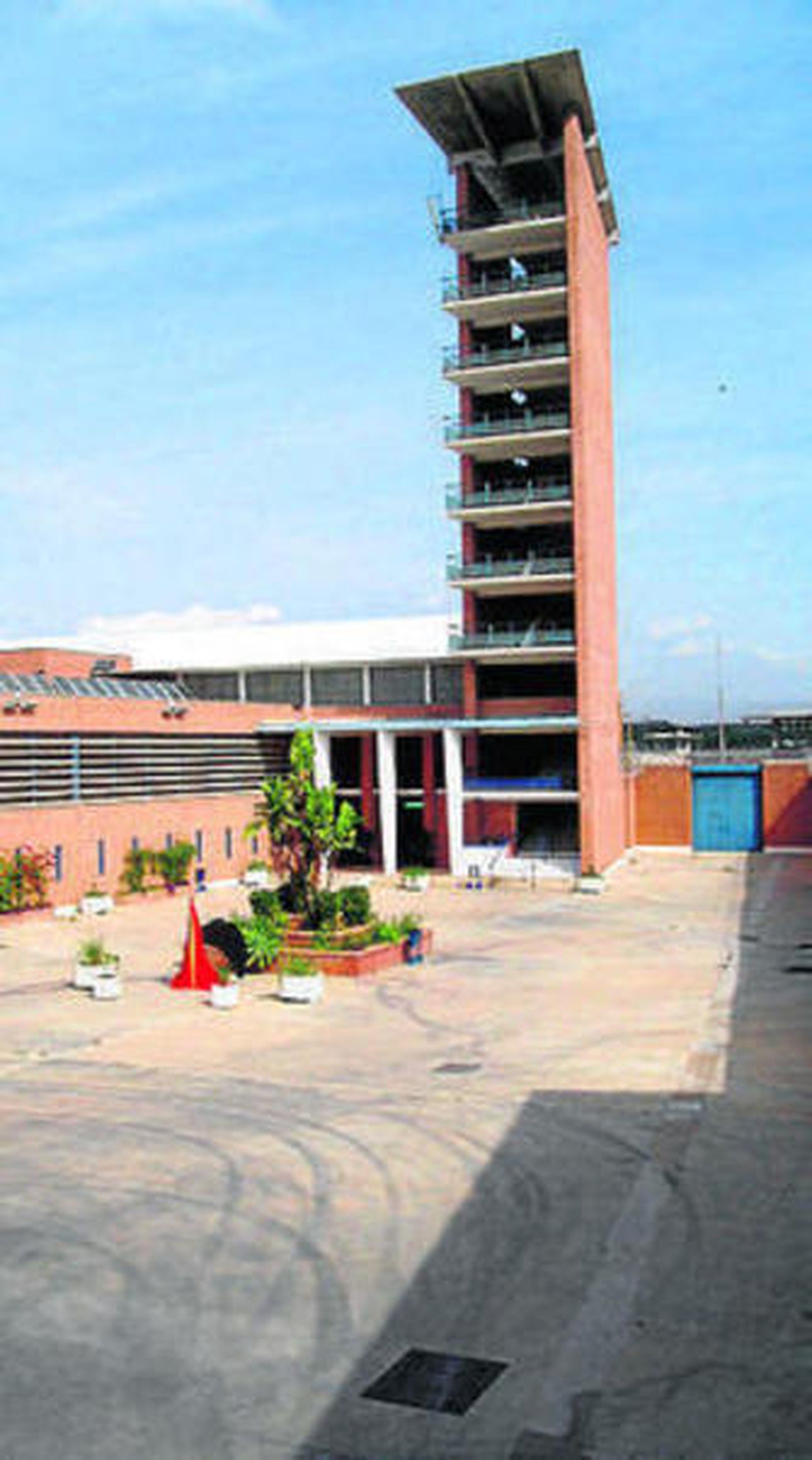 La cárcel de Alhaurín de la Torre.