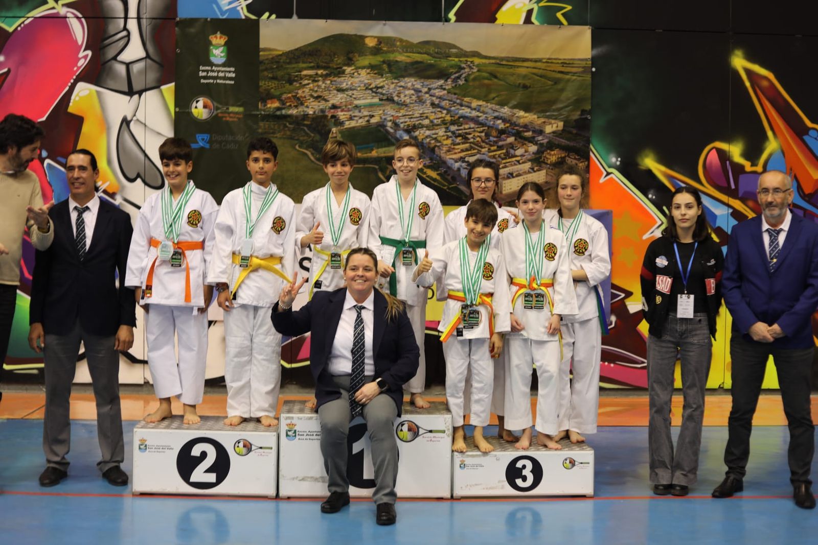 Los mejores momentos de la Escuela de Nihon Tai-Jitsu del Club Nazaret en el Andaluz