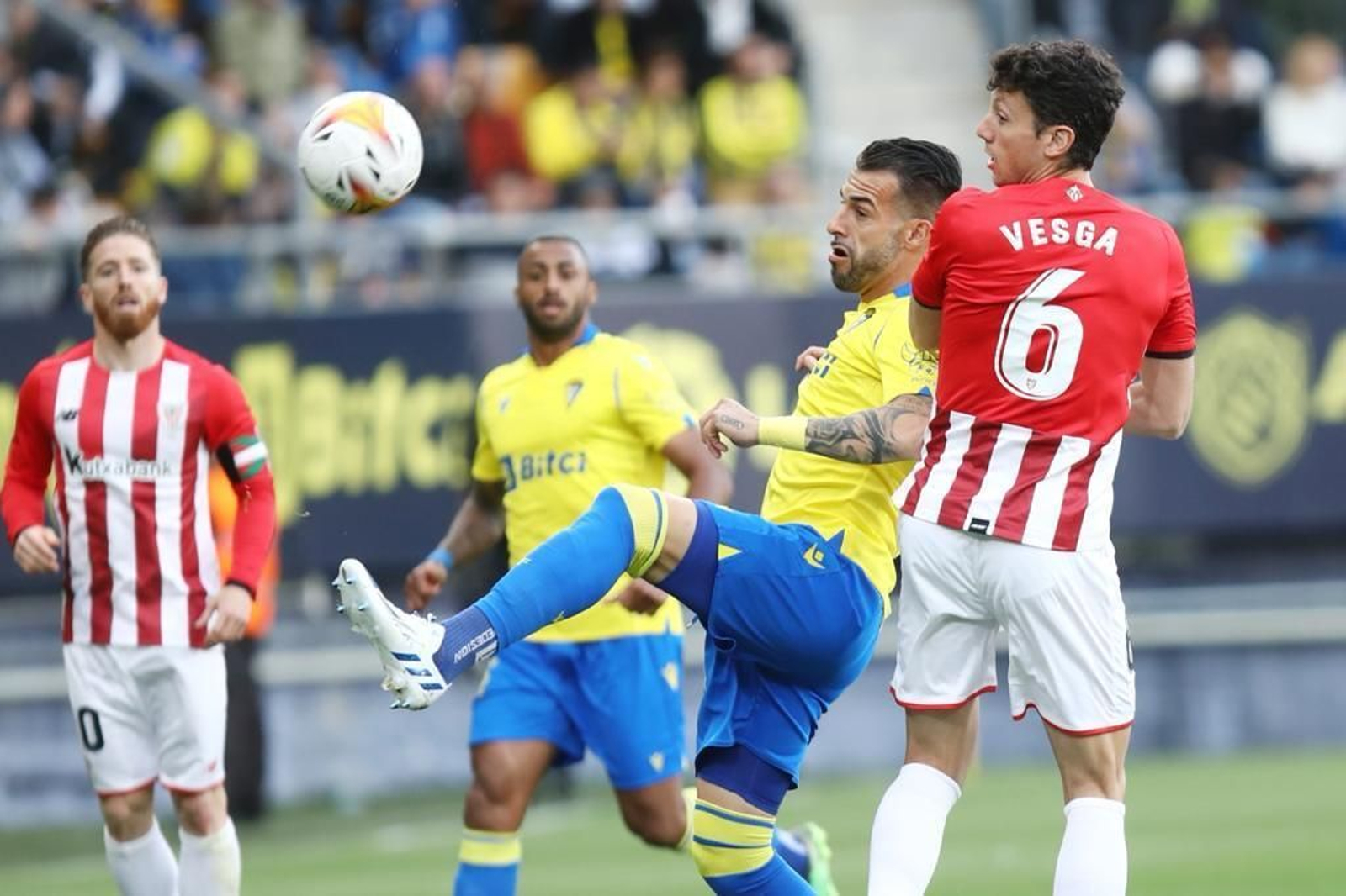 Imágenes del Cádiz CF - Athletic de Bilbao