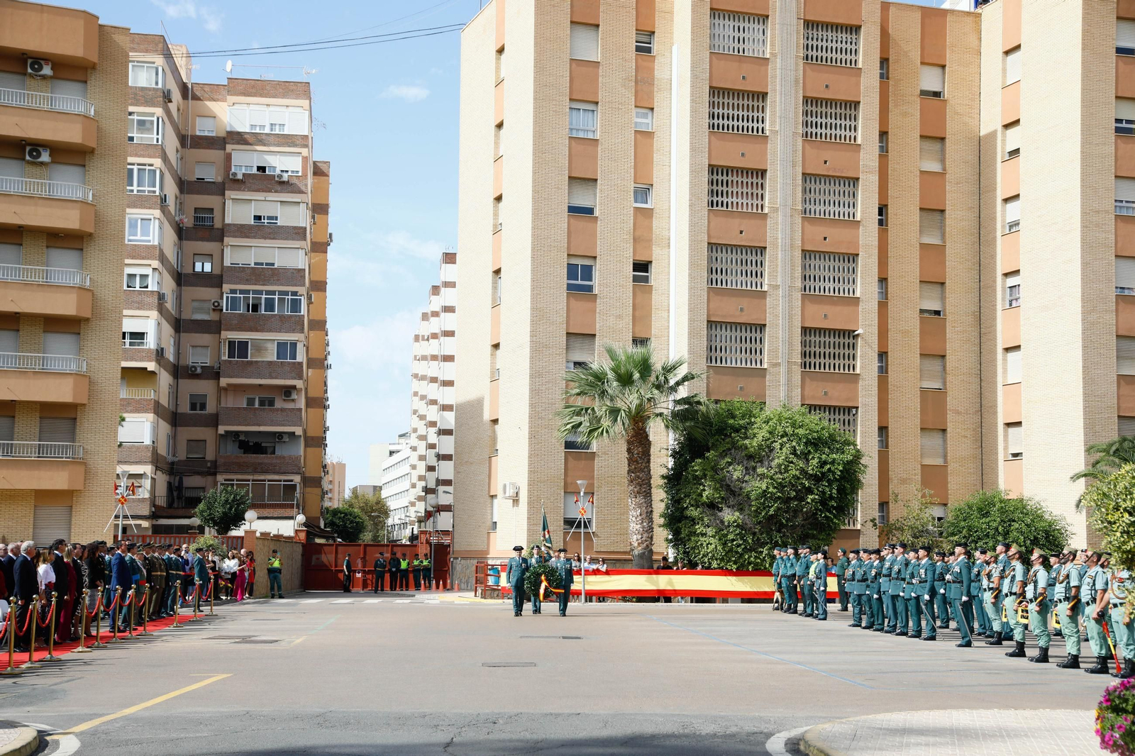 Los actos de la Guardia Civil en honor a la Virgen del Pilar, en imágenes
