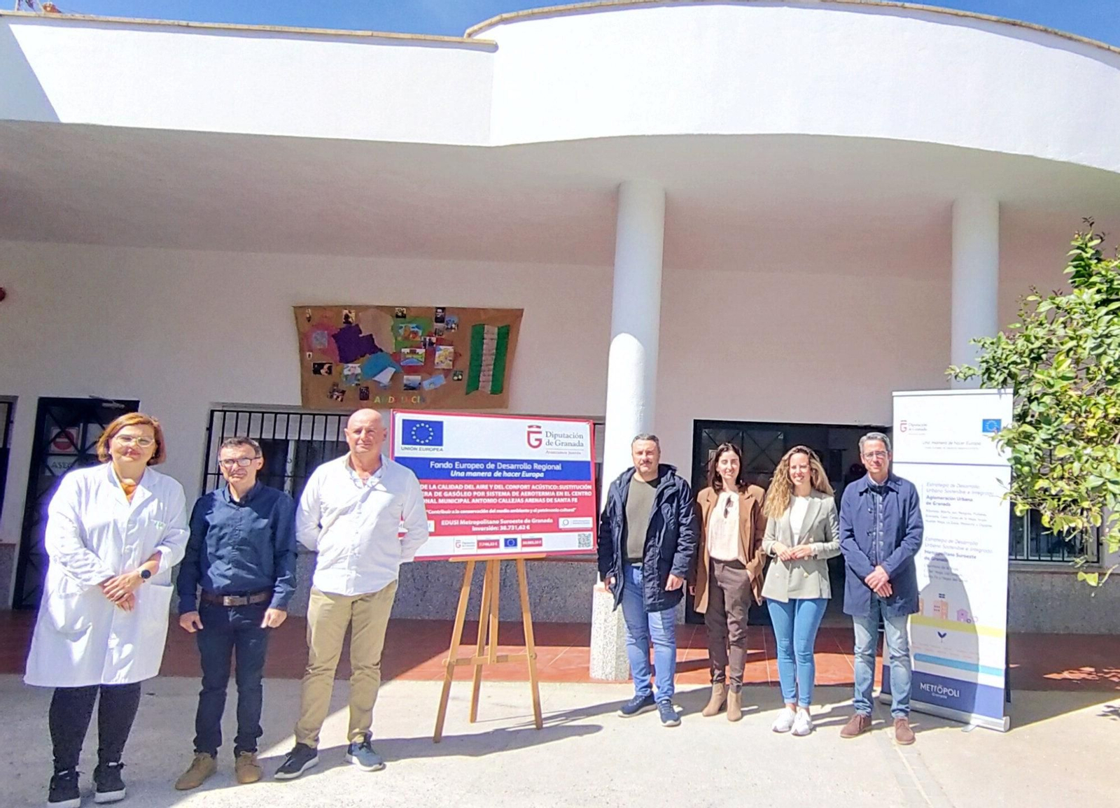 Diputación prioriza la mejora de la calidad del aire instalando calderas menos contaminantes en edificios públicos del área metropolitana