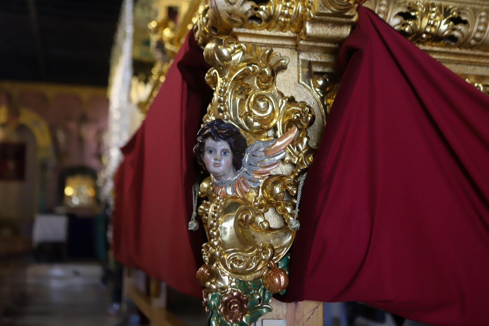 Fotos de los preparativos de la Semana Santa en Algeciras
