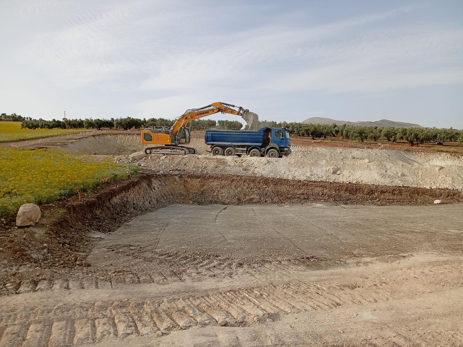Así van las obras del tramo A-92 de la Variante de Loja, del AVE de Granada