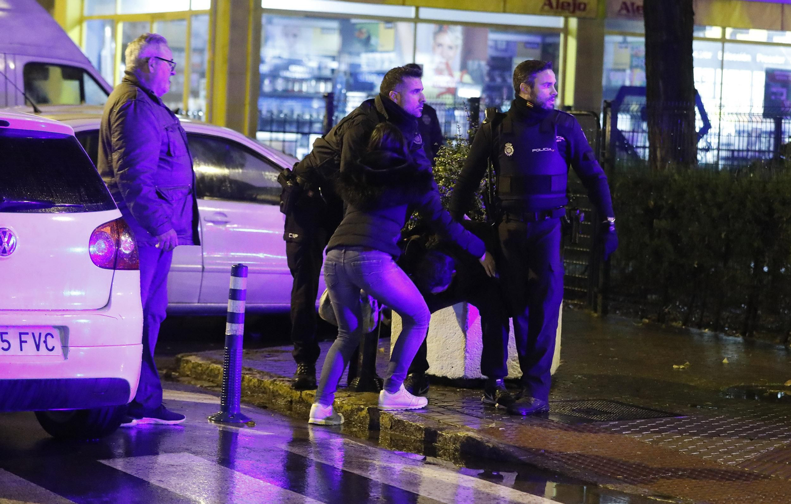 La detención del parricida de la Carrasca, en imágenes