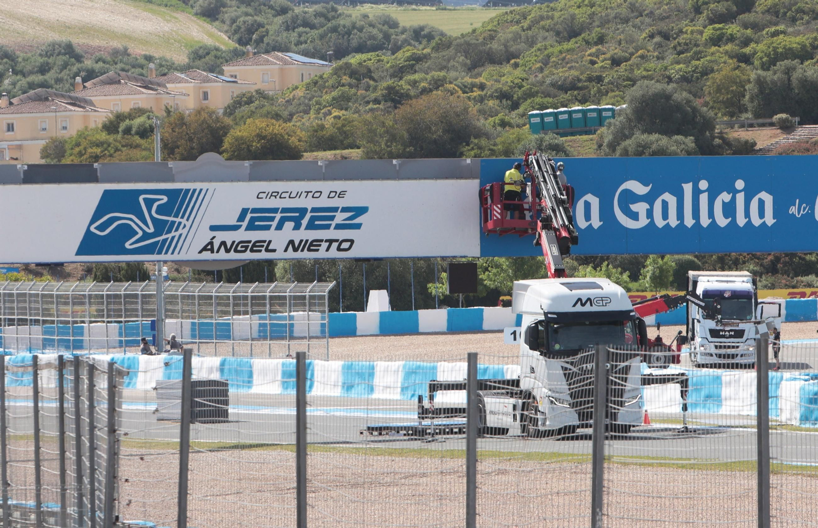 El Circuito de Jerez ya está en modo Gran Premio de España de MotoGP