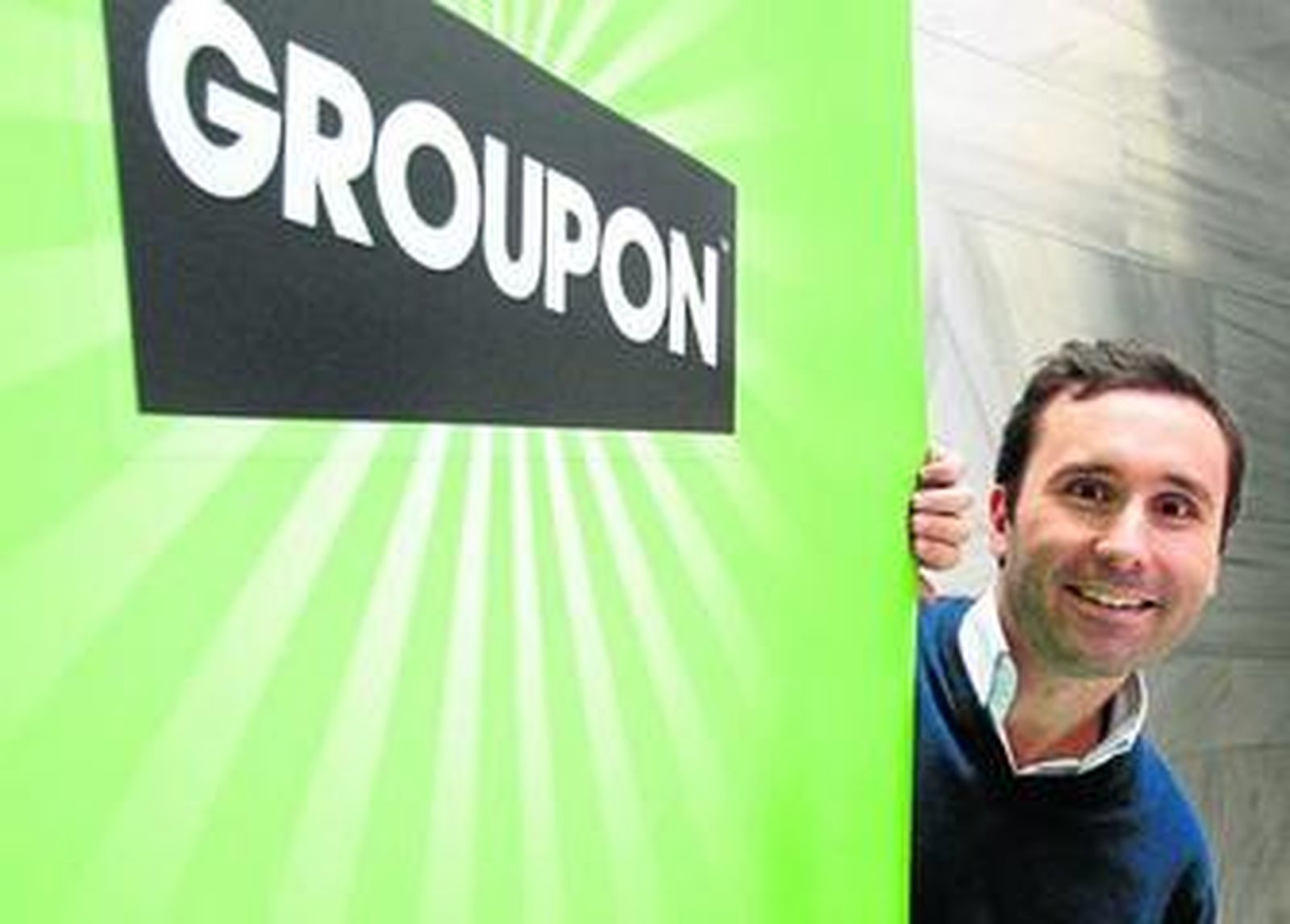 El CEOde Groupon en España, Íñigo Amorabieta, en el Hospes Palacio de los Patos.