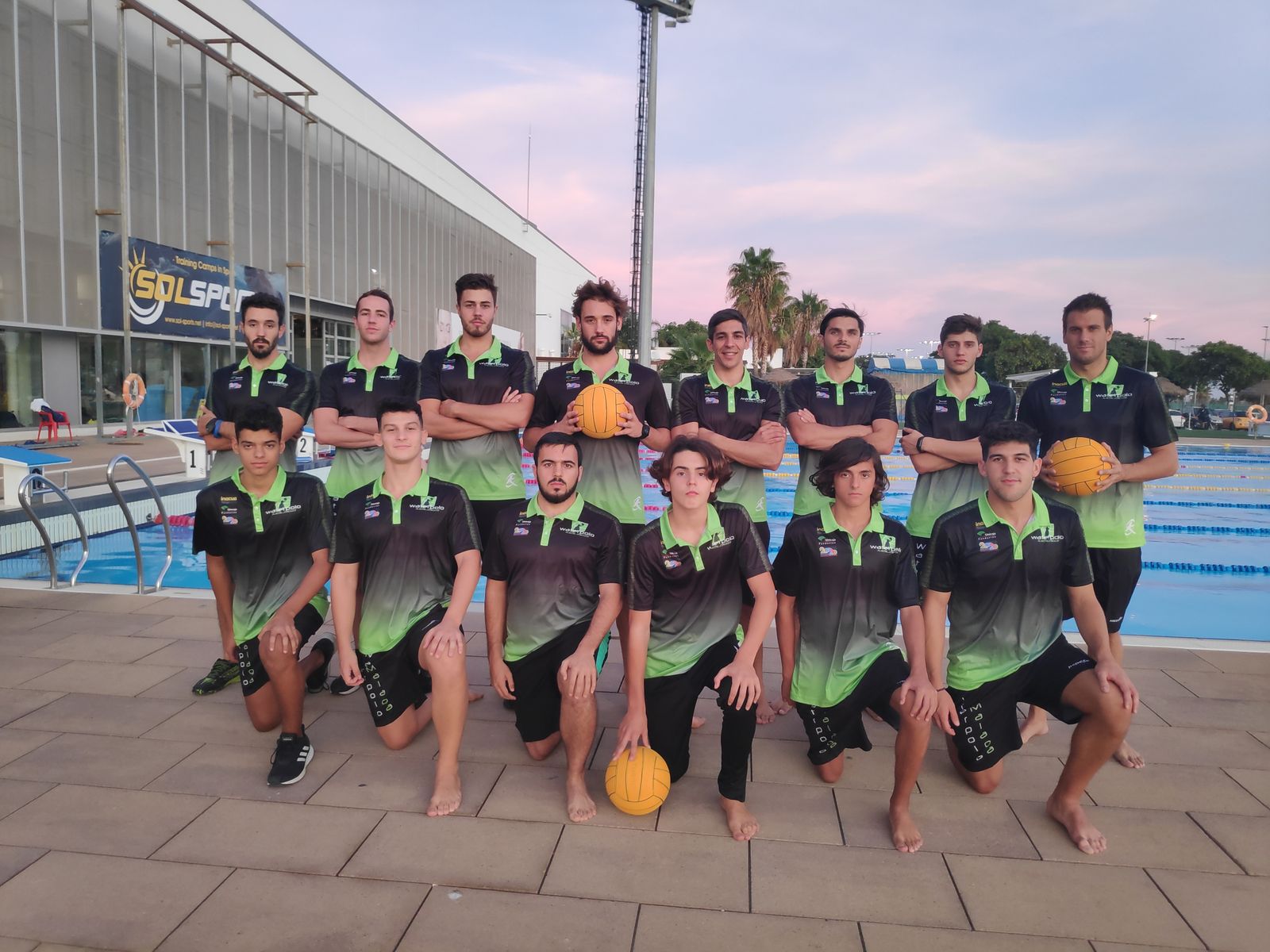 Imagen del Waterpolo Málaga.