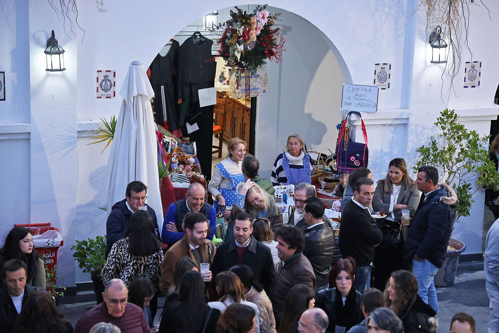 Imágenes de la Zambombaen la Hermandad del Rocío de Huelva